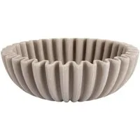 Present Time Servierschale Schale Wave Bowl Light Grey (20cm)