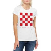 Urban Backwoods Print-Shirt Team Croatia 2 Damen T-Shirt Kroatien Hrvatska Zagreb Adriatic (1-tlg) Dalmatia Vatreni Fußball WM