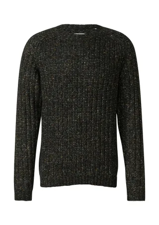 s.Oliver - Strickpullover schwarz/mehrfarbig - Gr. - XL