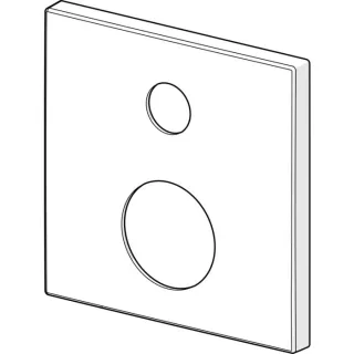 Hansa Rosette Wanne-Brause 150 x 150 mm 59914315 59914315