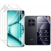 CLM-Tech Displayschutzfolie 3X für Xiaomi Redmi Note 15 Pro+ / 15 Pro Plus 5G, TPU Folie - Anti-Fingerabdruck und kratzfest -, 3 Stück, Anti-Fingerabdruck