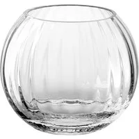 LEONARDO Kugelvase Dekovase POESIA, mit dreidimensionaler Veredelung (1 St), aus Glas, handgefertigt, Spülmaschinenfest