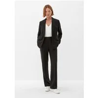 s.Oliver Chinos Hose Regular: Hose aus Viskosecrêpe