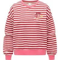 Ragwear Sweater Wuss Stripes Hoodie mit verstellbarer Kapuze