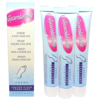 Glycerodermine FuÃ Creme trockene rissige Haut Pflege Multipack 3x50ml