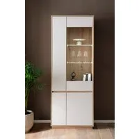 Home affaire Vitrine Sonora, moderne Glasvitrine, Stauraumelement, Schrank filigrane Rahmenoptik, ausreichend Stauraum, vielseitig einsetzbar