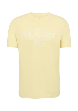 s.Oliver - T-Shirt gelb - Gr. - M