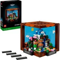 LEGO® Minecraft - Die Werkbank (21265) Konstruktions-Spielset, (Kreatives Bauset, 1195 St., LEGO 21265), Inkl. 8 Mikrofiguren