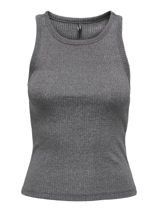 ONLY - ONLIDOL LIFE S/L GLITTER TOP JRS - Gr. - L