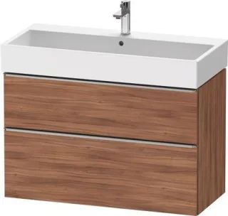 Duravit D-Neo Waschtischunterbau wandhängend Nussbaum Matt 984x442x625 mm - DE4374070790000 DE4374070790000