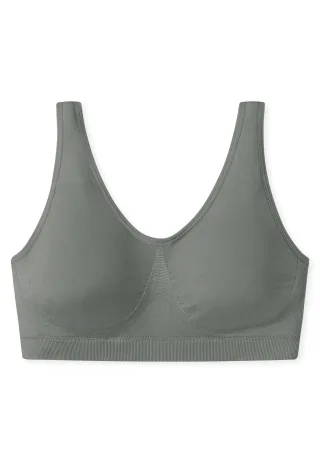 SCHIESSER - Bustier mit Cups jade - Gr. - S