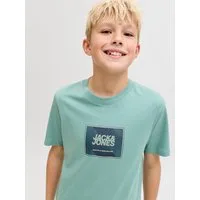 Jack & Jones Junior T-Shirt JJRAIN TEE SS CREW NECK JNR mit Logoprint