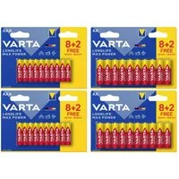 VARTA LONGLIFE Max Power Set 20x AA + 20x AAA 4064161394305 Batterie