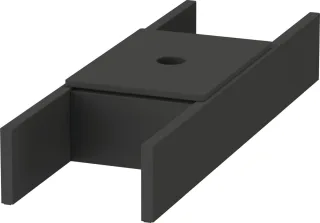 Duravit Inneneinteilung Diamantschwarz 115x370x65 mm - UV984600000 UV984600000