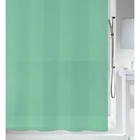 Duschvorhang BIO Breite 180 cm, Anti-Schimmel Plastik-Duschvorhang, PEVA, 180x200 cm, 100% wasserdicht, waschbar, grün