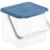 ROTHO Aufbewahrungsbox Rotho Waschmittelbehälter Basic Horizon Blue 4,5 L