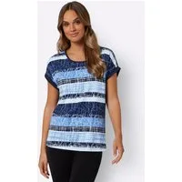 Sieh an! T-Shirt Kurzarm-Shirt Extra kurz