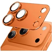 SmartUP Kameraschutzglas für iPhone 17 Pro Max Titan Metall Kameraglas Panzerglas Panzerfolie für iPhone 17 Pro Max, Titan Kameraglas