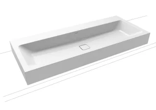 Kaldewei Wandwaschtisch CONO WANDWASCHTISCH Mod.3091, 1200x500, sm100,PEFF,AD  902706003676