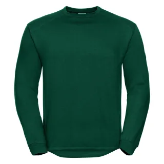 Russell Workwear Sweatshirt / Pullover, Rundhalsausschnitt (Flaschengrün)