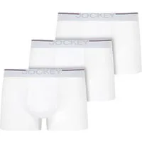 Jockey Boxer Cotton Stretch (3er Pack) atmungsaktiv, passgenauer Stretch