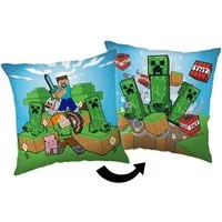 Jerry Fabrics Dekokissen Minecraft Creeper Chaos Dekokissen 40x40 cm