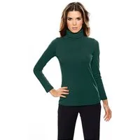 heine T-Shirt Rollkragen-Shirt Langarm
