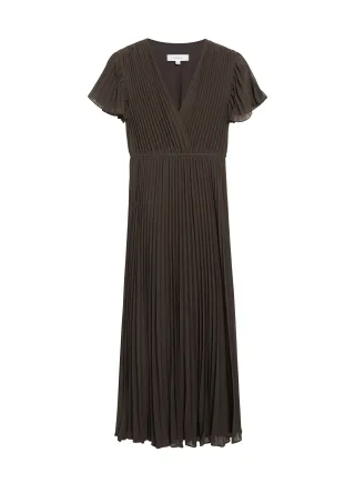 comma - Kleid braun - Gr. - 36