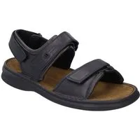 Josef Seibel Rafe (Leder) schwarz/brasil Herren Sandale