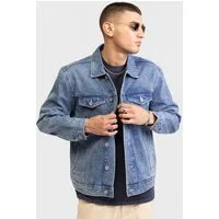 REDEFINED REBEL Funktionsjacke Redefined Rebel Jacket RRAiden Jacket Denim REGULAR FIT