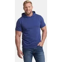 Men Plus Sweatshirt Hoodie Halbarm Sweat Kapuze bis 8 XL