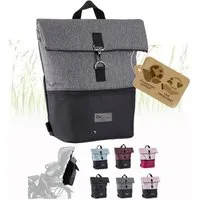 BambiniWelt by Rafael K. Fahrradtasche Fahrradtasche Rucksack für Kinderfahrradsitz universal