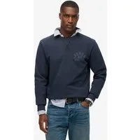 Superdry Sweatshirt ATHLETIC ESS CREW mit bedruckter Optik, aus Baumwolle und angerauter Sweatware