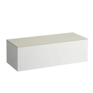 LAUFEN Waschtischunterschrank und Waschtischplatte ALESSI 500x1200x370 H4313000979991