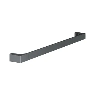 Keuco Badetuchhalter Edition 11 11101, Schwarzchrom gebürstet, 600 mm, 11101130600 11101130600