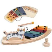 Hauck Hochstuhltablett Play Tray Spiel Music - Xylophon Music-Spielzeug Z