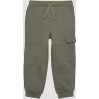s.Oliver Jogginghose Leggings Joggingpants mit Teilungsnähten und Cargotasche