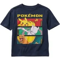 POKÉMON T-Shirt Kinder Shirt Baumwolle T Shirt für Jungen und Mädchen