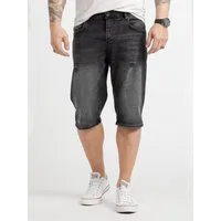 Rock Creek Bermudas Herren Shorts Jeansshorts Denim Dunkelgrau RC-2429