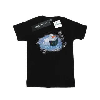 Disney - "Frozen 2 Olaf Snow It All" T-Shirt für Herren (Schwarz)