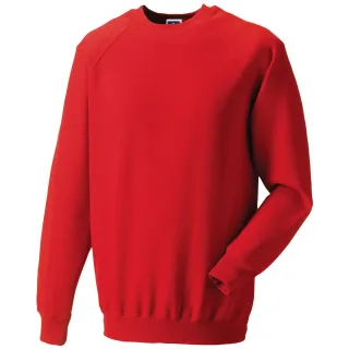 Russell - "Spotshield" Sweatshirt für Herren Raglanärmel (Leuchtend Rot)