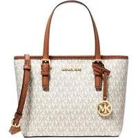 MICHAEL KORS Handtasche Michael Kors Jet Set Travel Damen Tasche Vanilla XS Carryall Tote