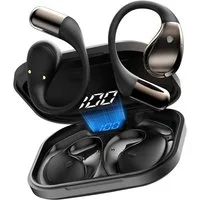 Forrlite 2026 Neue Open Ear Kopfhörer, In Ear Kopfhörer Bluetooth 6.0 Open-Ear-Kopfhörer (60H Spielzeit, IPX7 wasserdichte Bluetooth Open-Ear Sport Kopfhörer, Kopfhörer Kabellos Bluetooth HiFi Stereo mit Ohrhaken, ENC Noise Cancelling, HD-Mikrofon, k