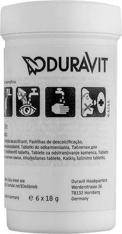 Duravit Entkalkungstabletten 38x38x10,8 mm - 1007250000 1007250000