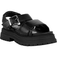 Buffalo Lennox Sandal Sandalette mit rutschfester Laufsohle