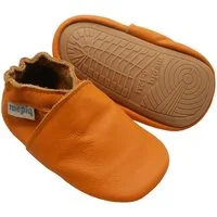 mepiq Mepiq Baby Lauflernschuhe aus 100 % Leder mit rutschfester Sohle Krabbelschuh