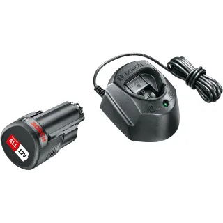 Bosch Akku Starter-Set: 1 x PBA 12 Volt, 1.5 Ah O-A Akku und GAL 1210 CV - 1600A01L3D
