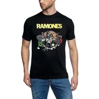 coole-fun-t-shirts Print-Shirt RAMONES Band T-Shirt ILLO Schwarz S M L XL