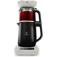Karaca Wasserkocher Karaca Caysever Robotea Pro 4in1 Teekocher + Kaffeemaschine, Starlight, 2500 W