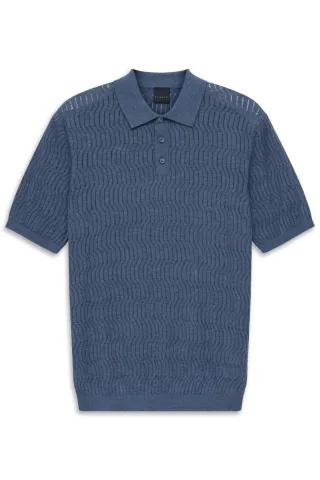 bugatti - Herren Polo 1/2 Arm dunkelgrau - Gr. - L